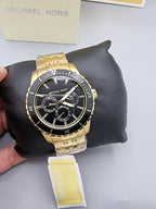 Michael Kors Men's Cunningham Multifunction Gold-tone Steel Watch MK7154