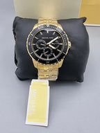 Michael Kors Men's Cunningham Multifunction Gold-tone Steel Watch MK7154