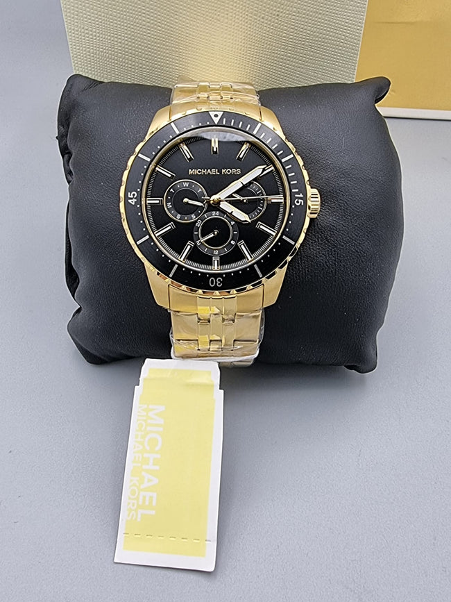 Michael Kors Men's Cunningham Multifunction Gold-tone Steel Watch MK7154 Main Image