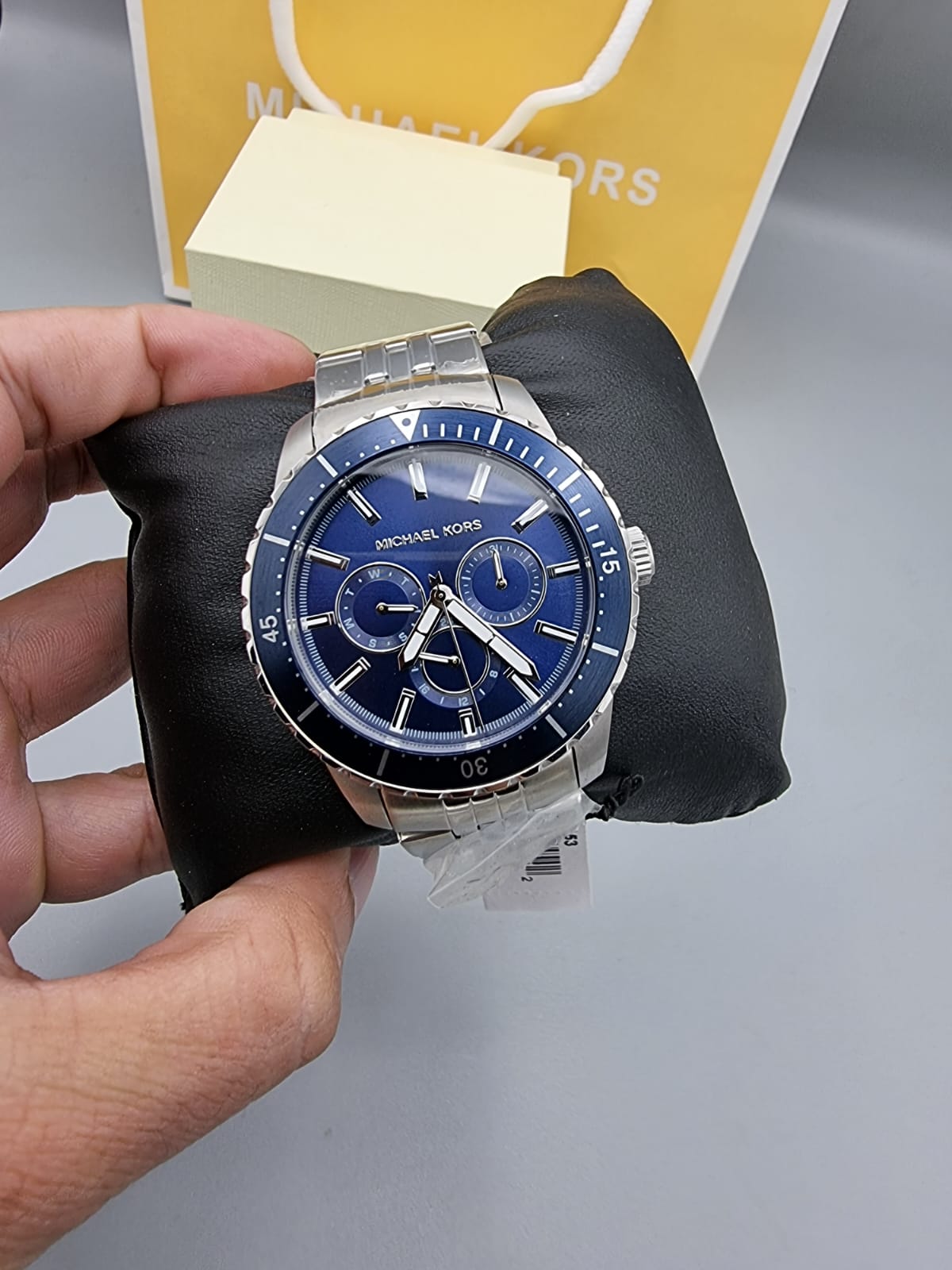 Michael kors cunningham multifunction stainless steel watch Clearance