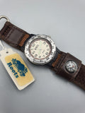 Roots Children's SCOUT RKS308 Leather Quartz Watch with White Dial