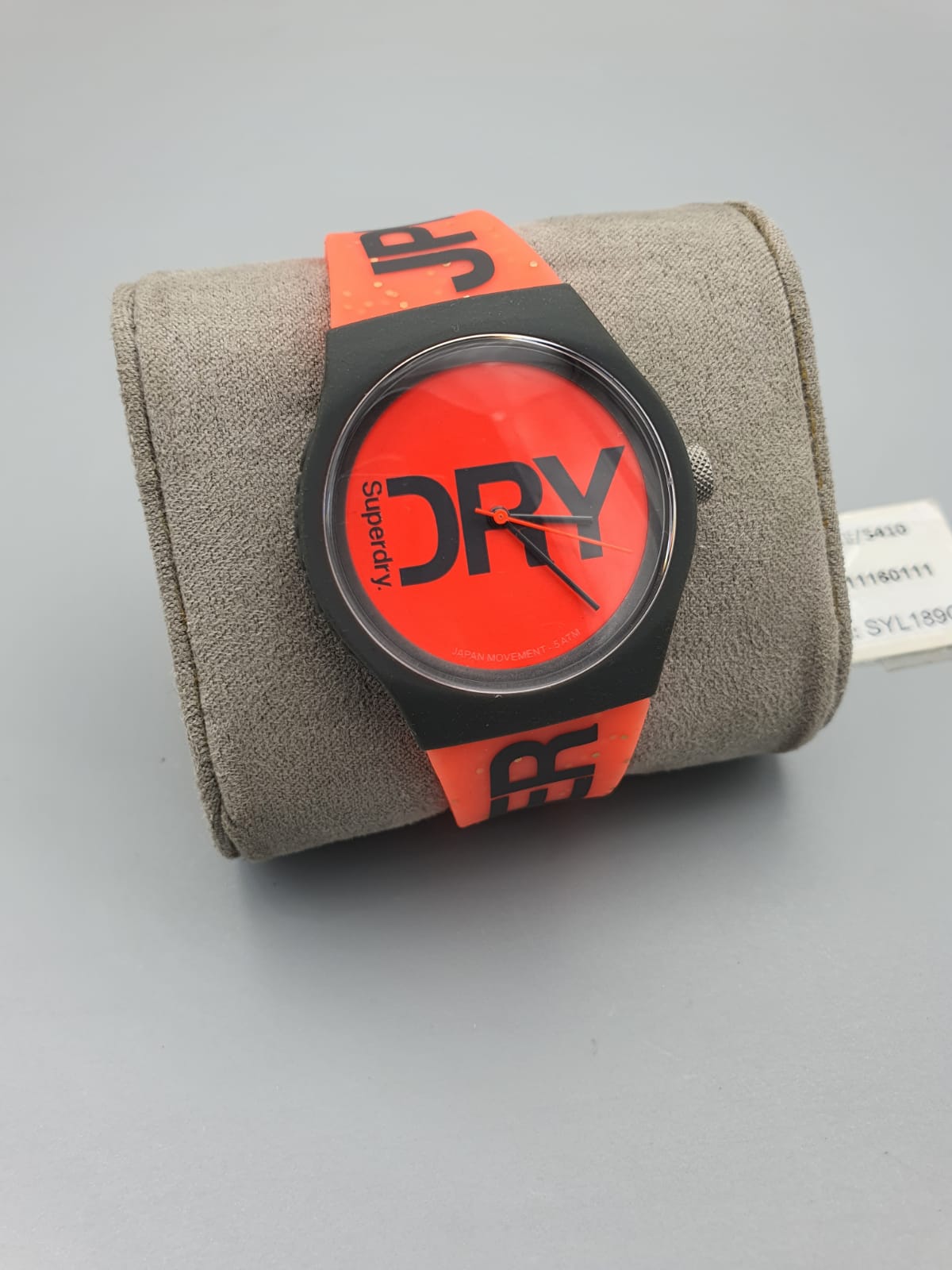 Superdry Women's Analogue Quartz Watch with Silicone Strap SYL189CE