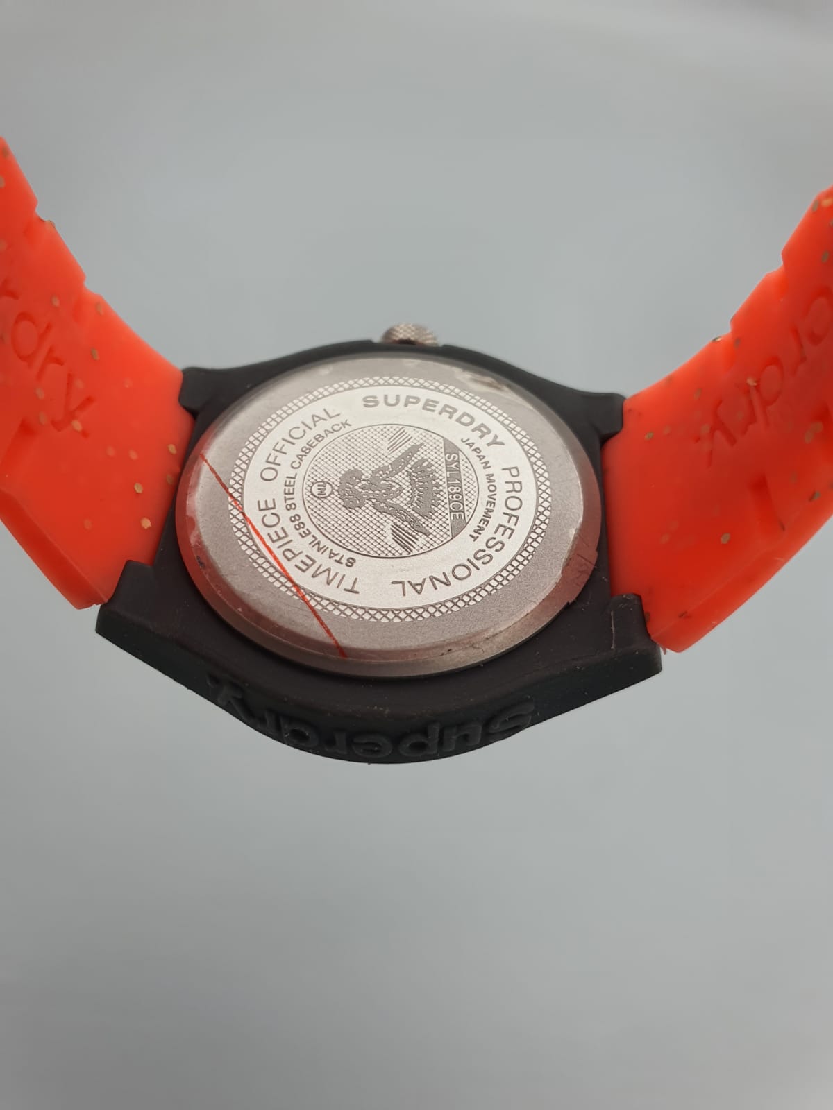 Superdry Women's Analogue Quartz Watch with Silicone Strap SYL189CE