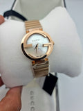 Gucci Interlocking Quartz Metal and Gold-Tone-Stainless-Steel Women's Watch (Model: YA133515)