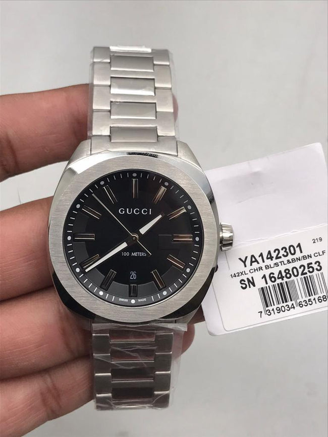 GUCCI GG2570 Black Dial Men's Watch YA142301 Main Image