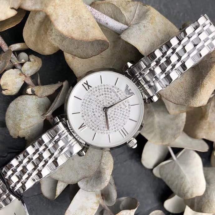 Emporio Armani Women's Stainless Steel Two-Hand Dress Watch AR1925