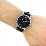 Emporio Armani Men's Chronograph Dress Watch With Quartz Movement AR1828