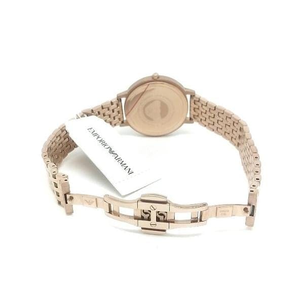 Emporio Armani Women's AR11062 Dress Watch Analog Display Quartz Pink Watch Main Image
