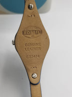 Fossil ES3474 26mm Stainless Steel Case Crocodile Mineral Women's Watch