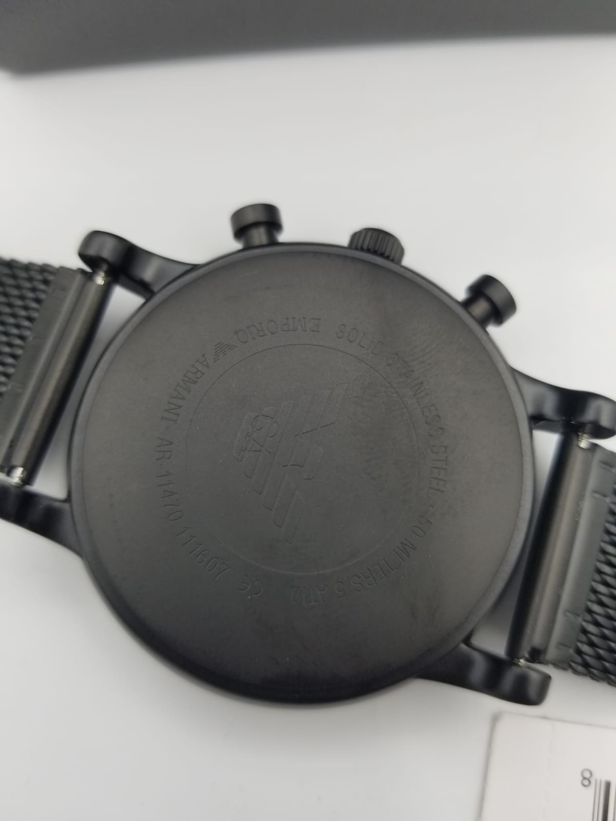 Emporio Armani Men\'s Summer Quartz Watch with Stainless Steel Strap, B