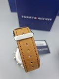 Tommy Hilfiger Men’s Quartz Leather Strap Blue Dial 46mm Watch 1791424