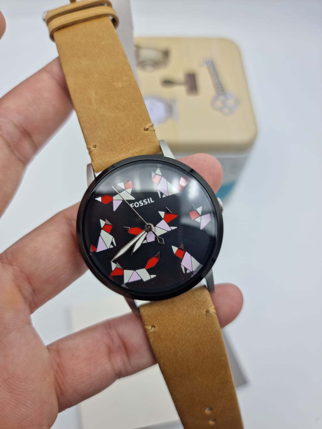 FOSSIL ORIGINAL - FOSSIL ES4165 MUSE TAN WATCH