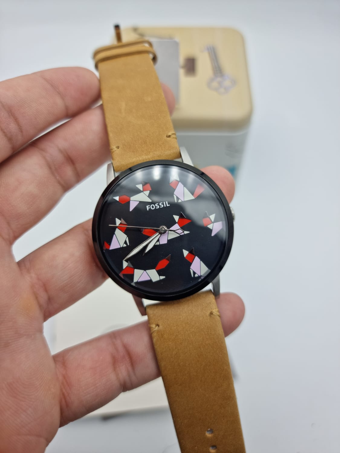 FOSSIL ORIGINAL - FOSSIL ES4165 MUSE TAN WATCH