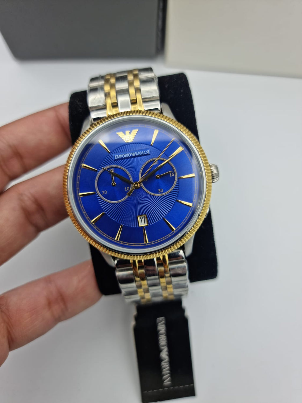 Emporio Armani Men's AR1847 Dress Two Tone Watch