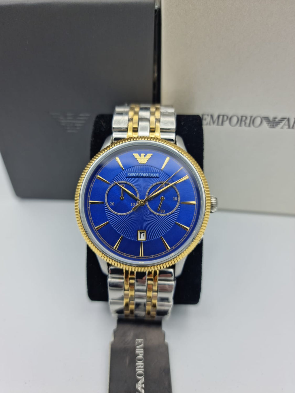 Emporio Armani Men's AR1847 Dress Two Tone Watch