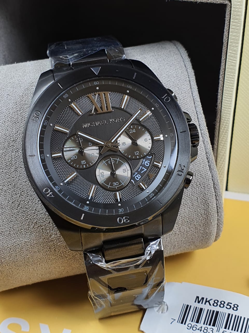 MICHAEL KORSBrecken Chronograph Quartz Black Dial Men's Watch MK8858