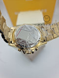 Michael Kors Men’s Stainless Steel Gold Dial 42mm Watch MK5792