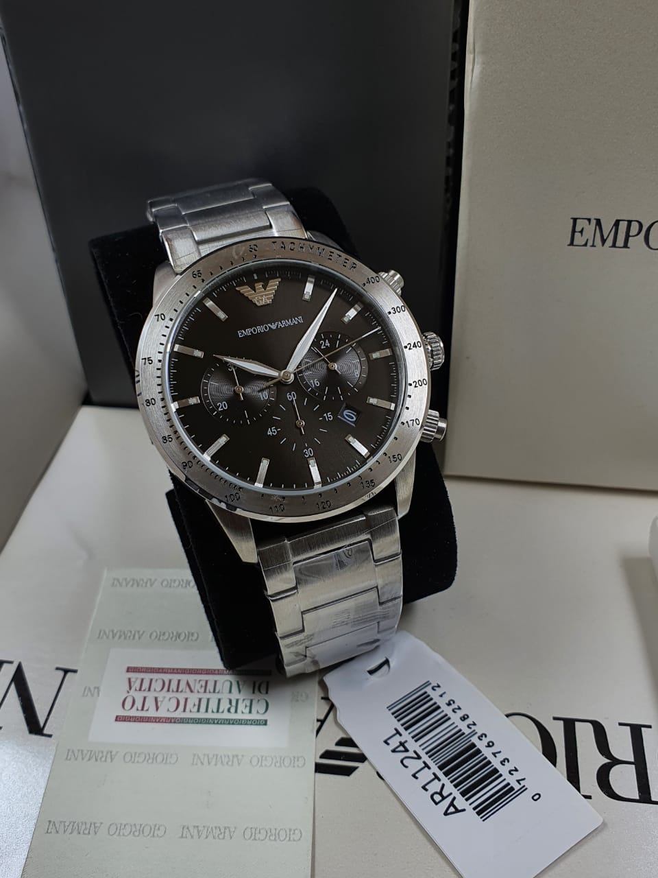Emporio Armani Men’s Analogue Quartz Stainless Steel 43mm Watch AR11241