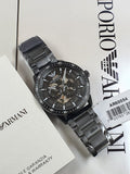 Emporio Armani Emporio Armani Automatic Black Stainless Steel Watch (Model: AR60054) (Model: AR60054)