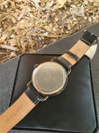 Kenneth Cole Gents Watch Black Leather Strap Black Dial KCW0000
