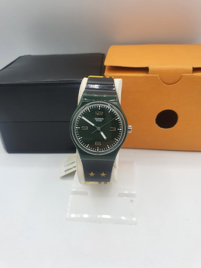 Swatch Geeen Dial Ladies watch Hover Image