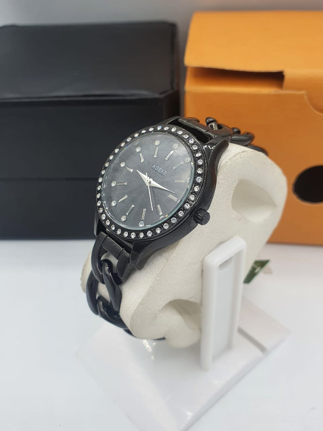 ADEX BLACK DIAL Ladies watch Main Image