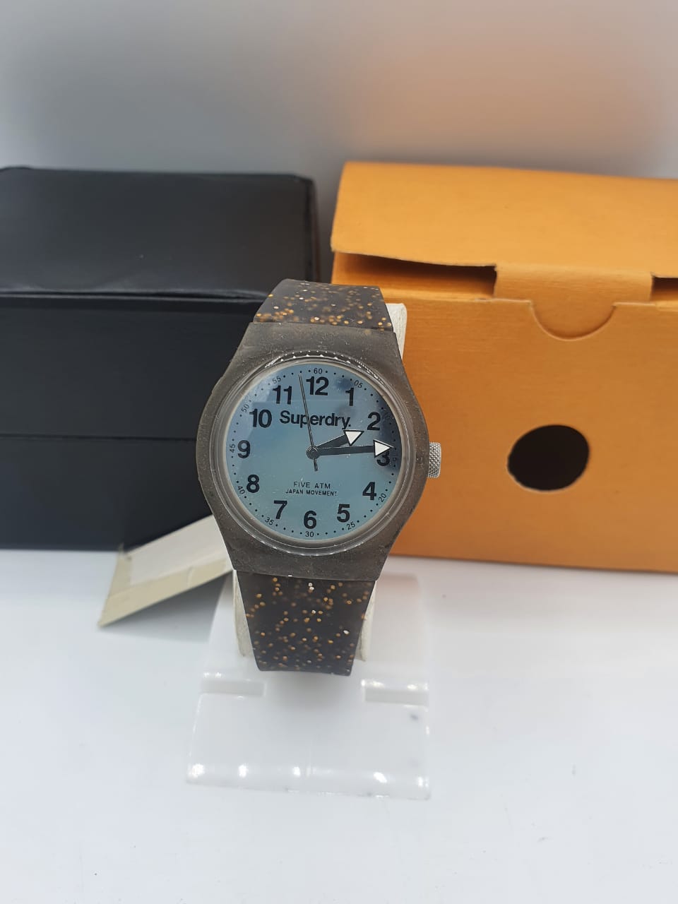 SUPERDRY Quartz White Dial Silicone Strap Ladies Watch 2511600