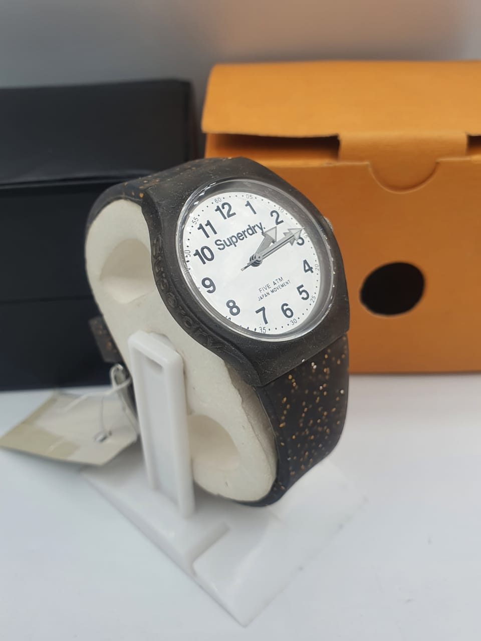 SUPERDRY Quartz White Dial Silicone Strap Ladies Watch 2511600