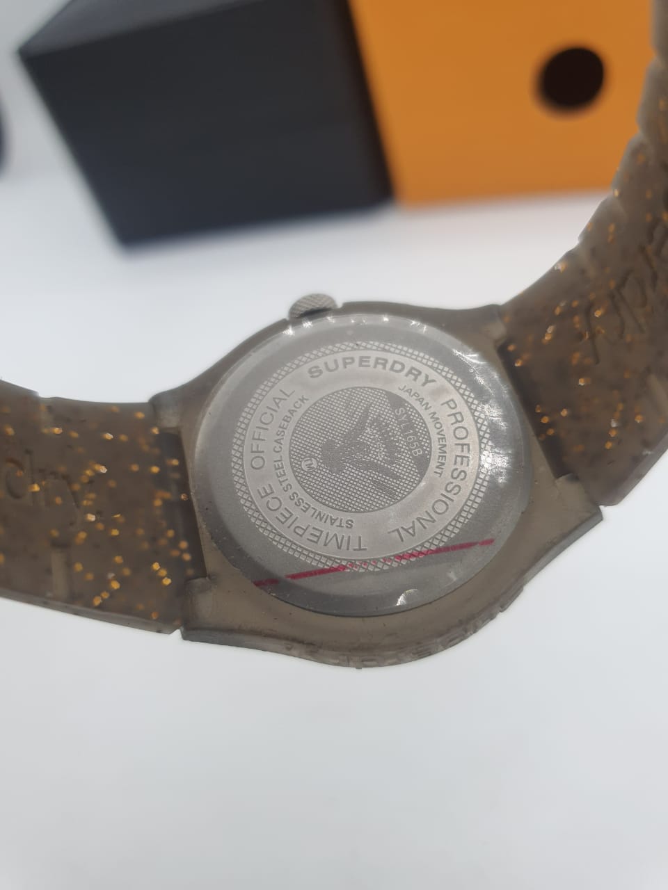 SUPERDRY Quartz White Dial Silicone Strap Ladies Watch 2511600