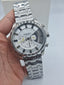 Men's Diesel Stronghold Chronograph Leather Strap Watch DZ4346 (Strap Change Orignal Chain)