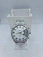 Men's Diesel Stronghold Chronograph Leather Strap Watch DZ4346 (Strap Change Orignal Chain)