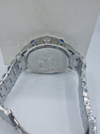 Men's Diesel Stronghold Chronograph Leather Strap Watch DZ4346 (Strap Change Orignal Chain)