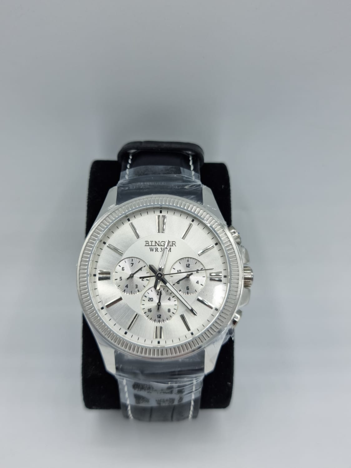 Binger Automatic Chronograph Black strap