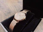 Emporio Armani Women's AR11062 Dress Watch Analog Display Quartz Pink Watch
