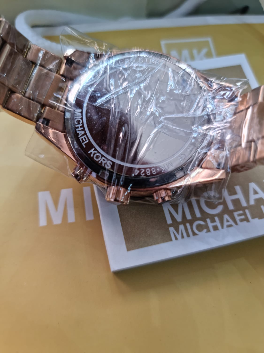 Michael Kors Men’s Quartz Stainless Steel Black Dial 45mm Watch MK8824