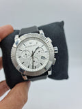BURBERRYTrench Chronograph White Dial Stainless Steel Men's Watch BU2300