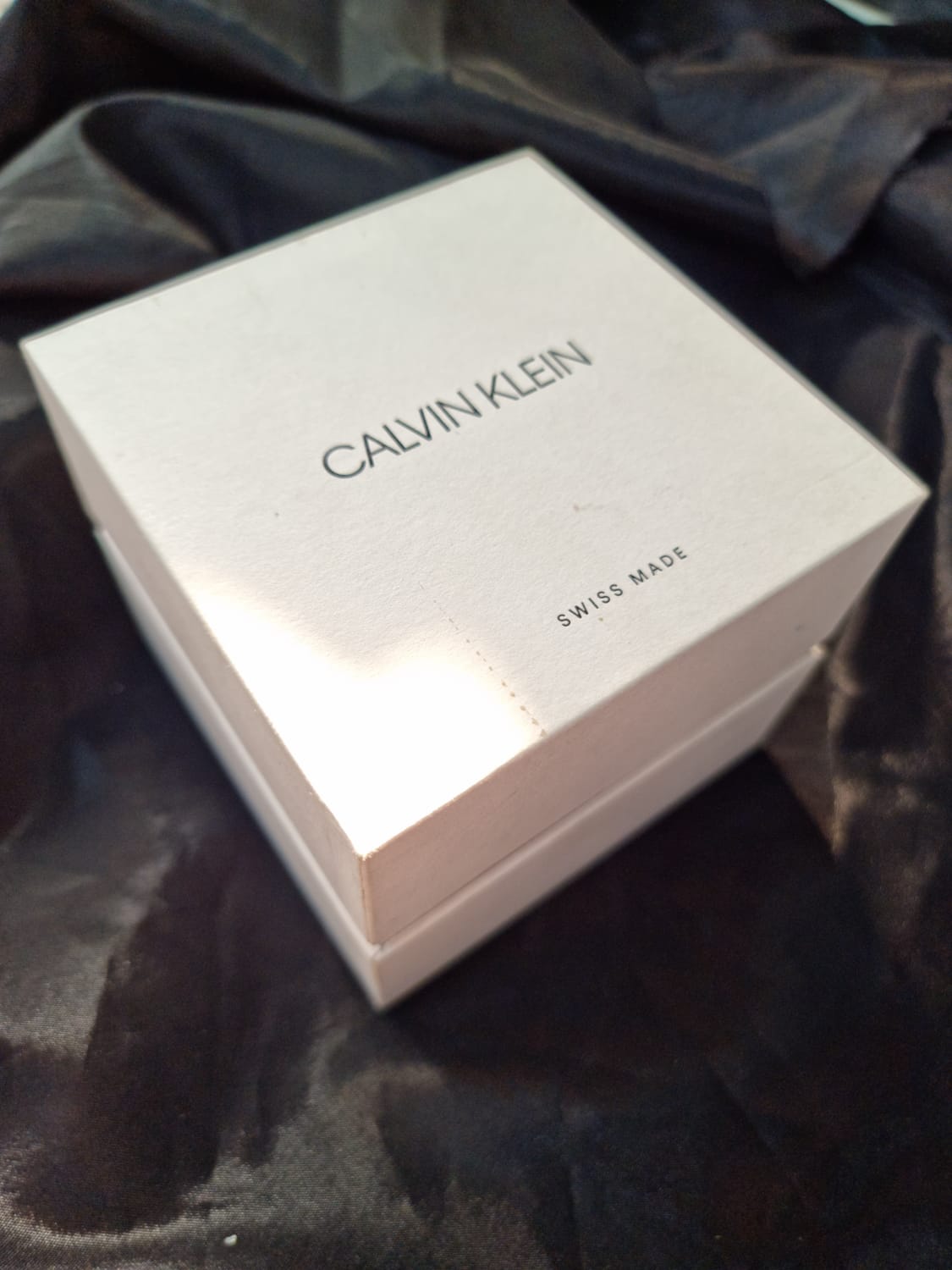 Calvin Klein Men's K2G2G4CX City 43mm Black Dial Leather Watch