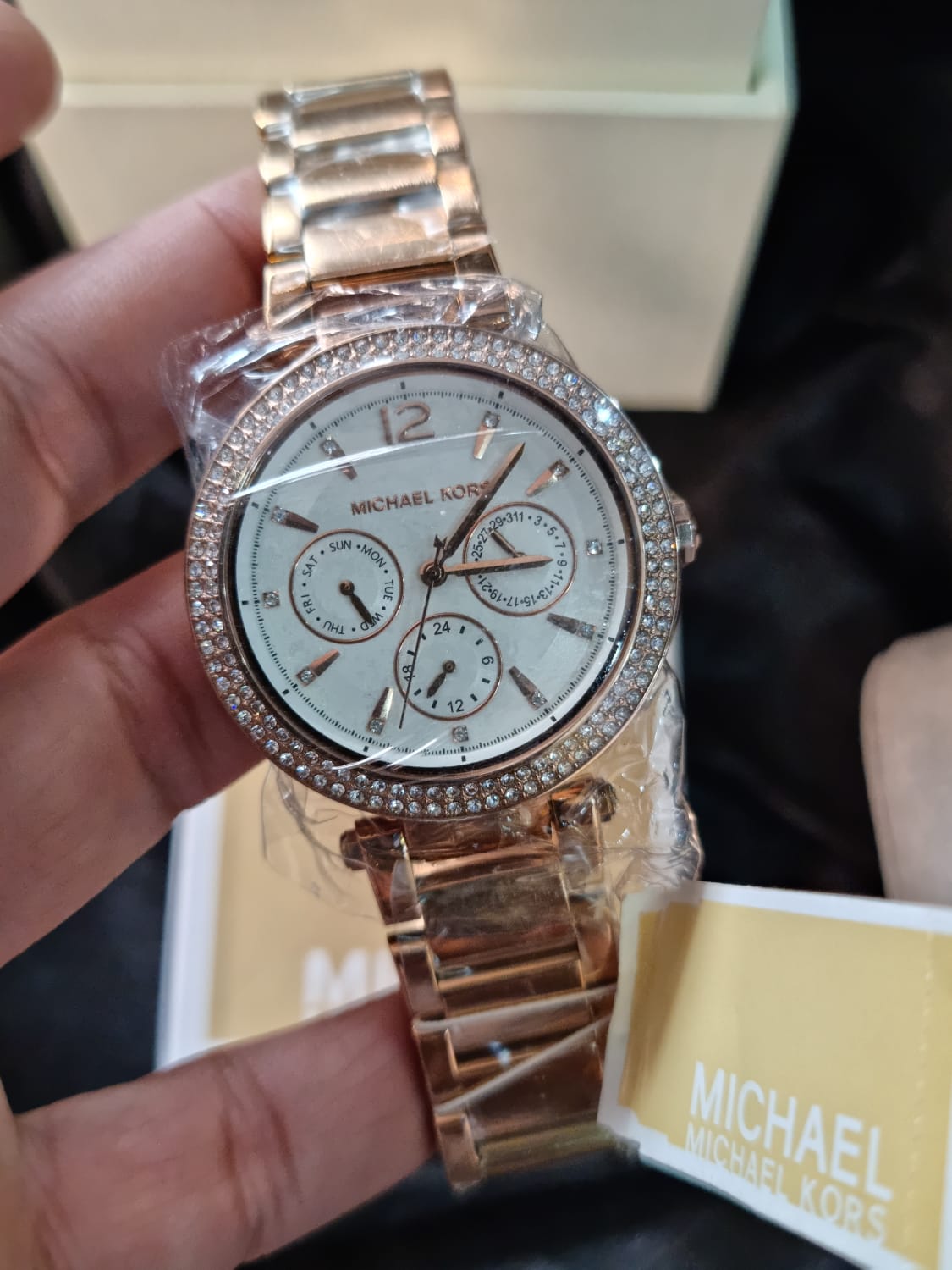 Michael Kors Women's Parker Rose Gold Tone Stainless Steel Watch MK5781