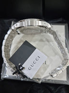 Gucci Men’s Swiss Made Quartz Stainless Steel Blue Dial 45mm Watch YA136203