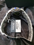 Hugo Boss Men’s Chronograph Quartz Stainless Steel White Dial 43mm Watch 1513875