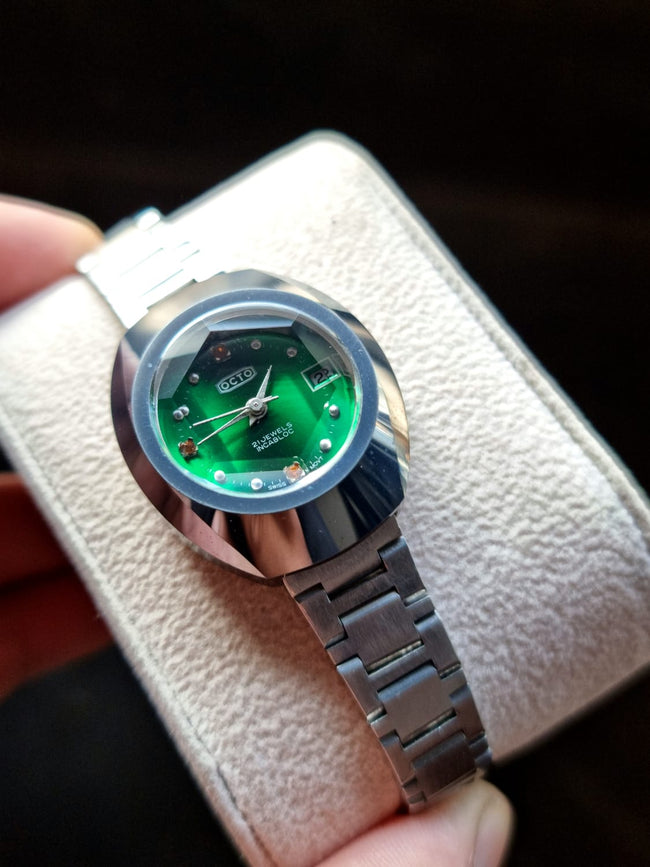 Octo Swiss made ladies watch Automatic 21 Jewels  Vinatge watche Hover Image