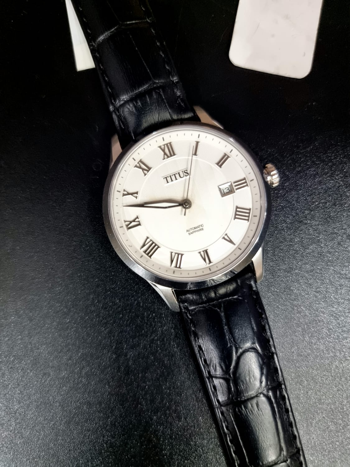 Titus deals sapphire watch