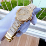Michael Kors Gold Gold-tone Swarovski Ladies Mk5061 Watch