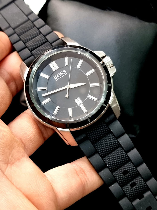Hugo Boss Origin 1512922 Mens Wristwatch Classic (lot item strap Change) Hover Image