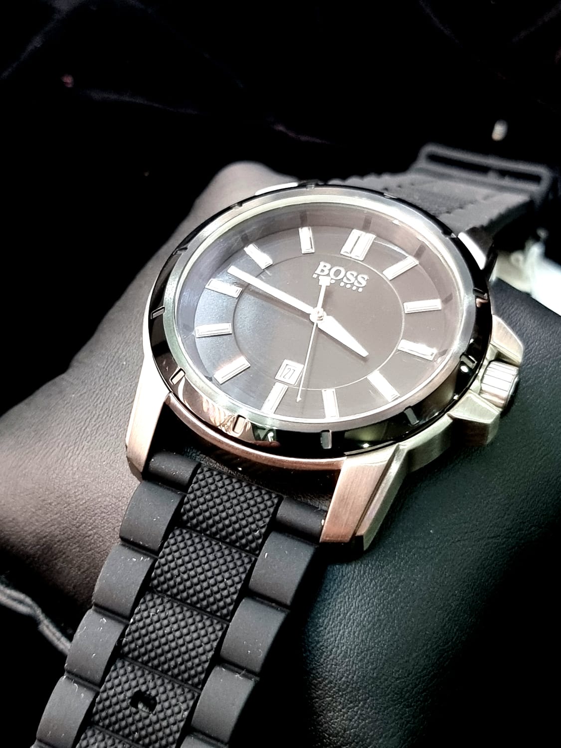 Hugo Boss Origin 1512922 Mens Wristwatch Classic (lot item strap Change)