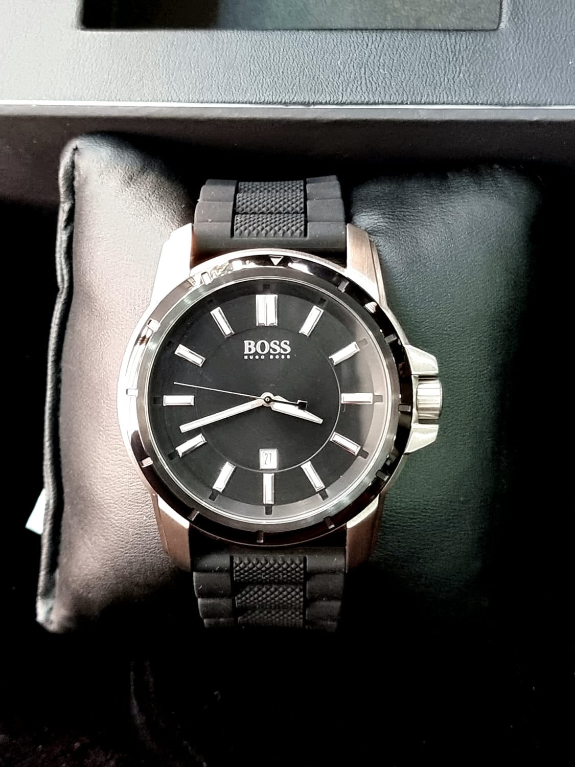 Hugo Boss Origin 1512922 Mens Wristwatch Classic (lot item strap Change)