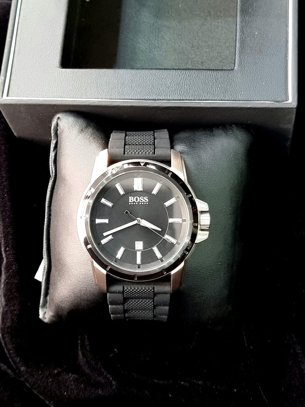 Hugo Boss Origin 1512922 Mens Wristwatch Classic (lot item strap Change)