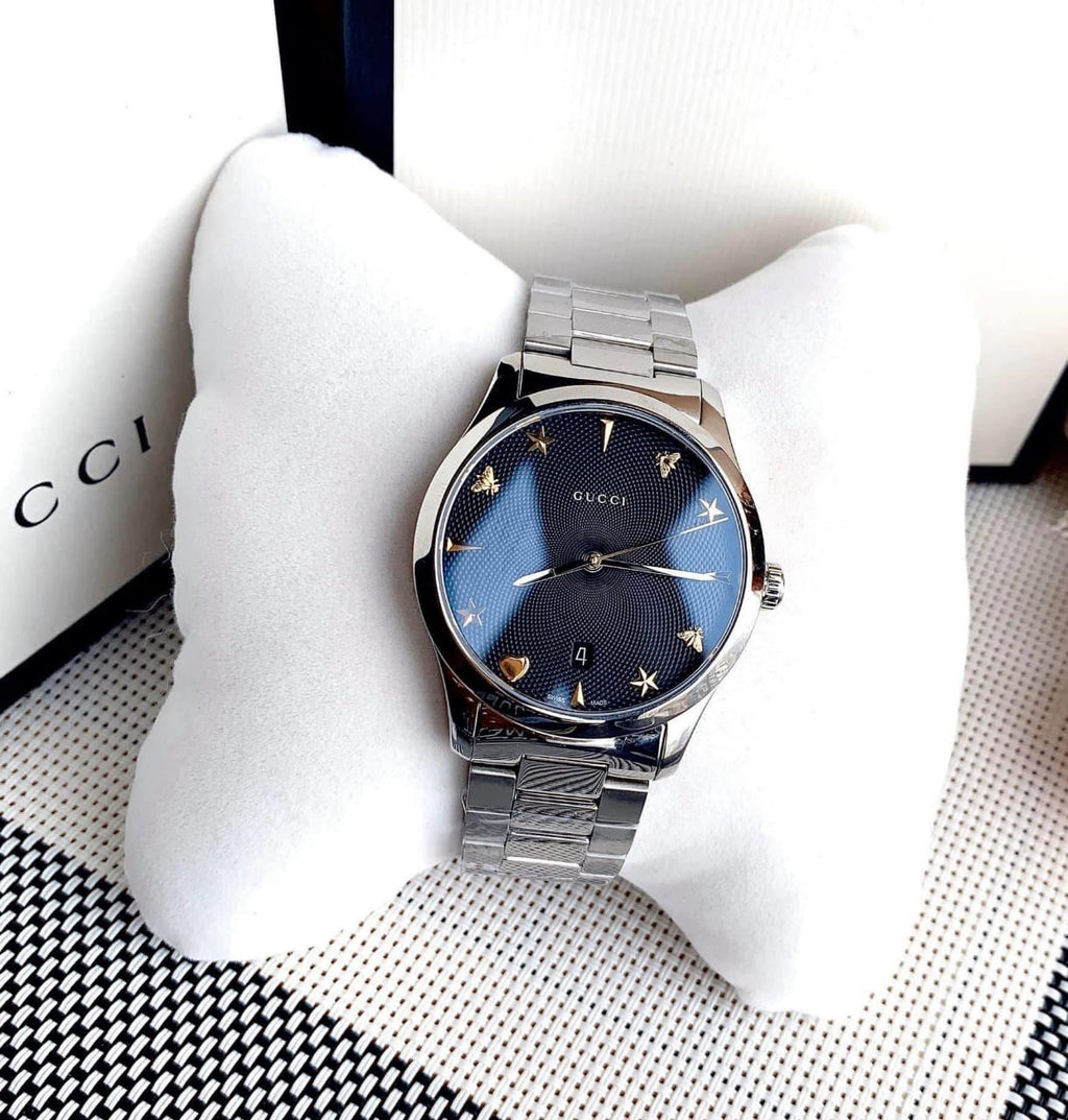 GUCCI G Timeless Black Dial Watch YA1264029