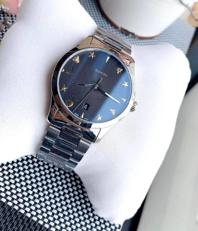 GUCCI G Timeless Black Dial Watch YA1264029
