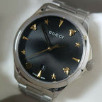 GUCCI G Timeless Black Dial Watch YA1264029